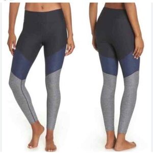 Outdoor Voices 7/8 Leggings Women's Small Mid-Rise Colorblocked Compression 793